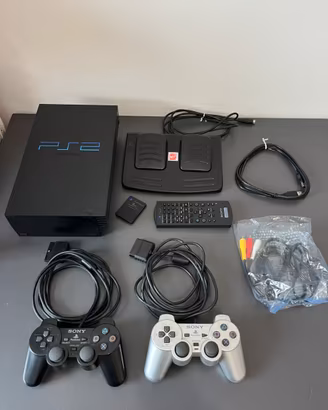 PlayStation 2 PS2 Fat + 2 Controller + Accessori