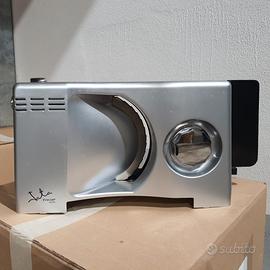 Affettatrice Elettrica disco acciario rimovibile 