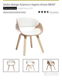 Sedia design uso ufficio