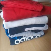 N. 5 Felpe cotone vari brand totale 27 euro o 7 eu