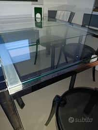Tavolo vetro temperato Ikea allungabile