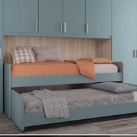 Letto scorrevole più mensola