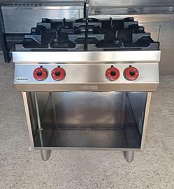 Cucina Gas 4 Fuochi (RAFINOX)