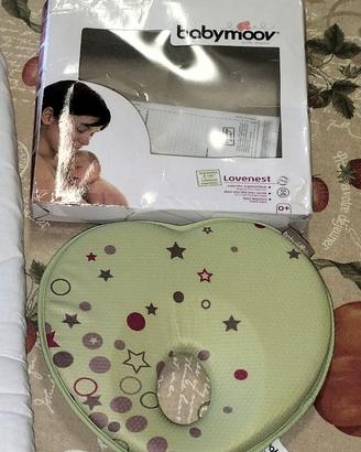 Cuscino a cuore Lovenest Babymoov NUOVO.