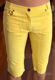 Pantalone bermuda Jeckerson giallo