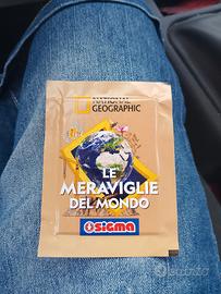 40 bustine carta  le meraviglie del mondo sigma