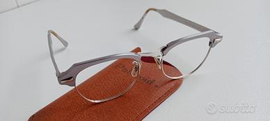 Montatura occhiali alluminio vintage Bausch Lomb Abbigliamento