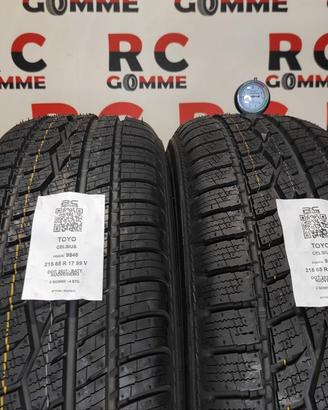 2 GOMME 215/65 R17 99V TOYO 4 STAGIONI