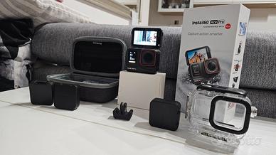 Insta360 AcePro + 2 batterie originali e accessori
