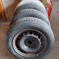 Cerchi + Gomme Pneumatici 165 70 14 - Dot 2012