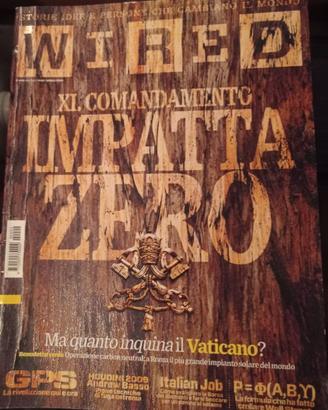 Raccolta mensile WIRED-Italia (direttore R. Luna)
