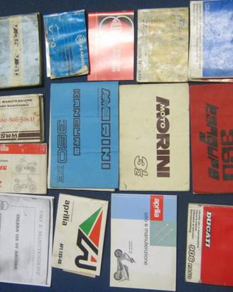 Manuali e libretti uso e manutenzione varie marche
