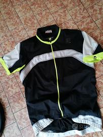 originale maglia ciclismo SPORTFUL nera tg. L