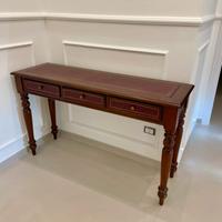 Scrivania scrittoio a massello consolle