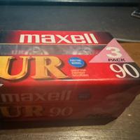 Tre Musicassette C 90 vergini ancora sigillate