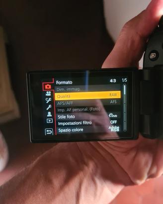 Panasonic lumix G9 + obiettivi