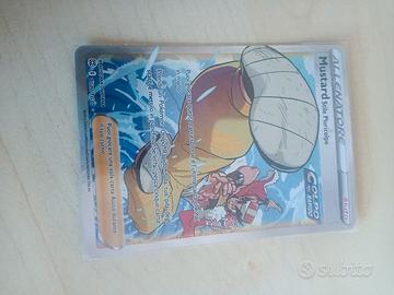 Mustard stile pluricolpo . Allenatore carte Pokemo