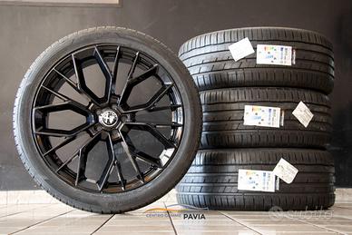 Cerchi in lega 21 per alfa stelvio con gomme nuovi