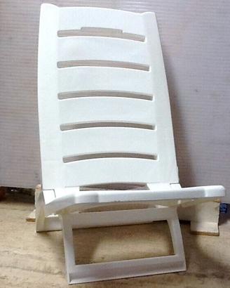 Sedia in plastica "spiaggina"