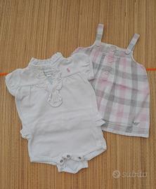 Body ralph laure e casacca armani bambina 3 mesi