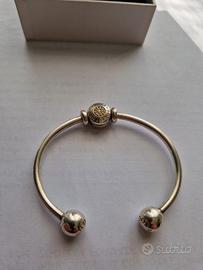 BRACCIALETTO PANDORA MOMENTS RIGIDO APERTO