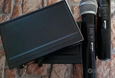 Gemini sistema microfono wireless palmare