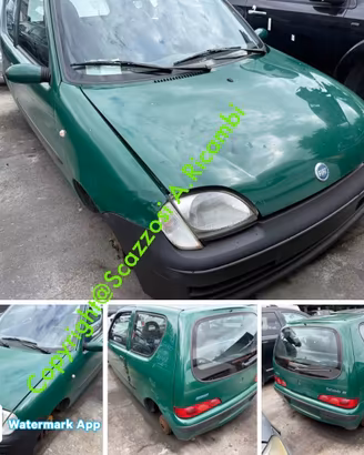 Ricambi vari Fiat Seicento anno 2001 P