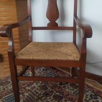 Maestosa e robusta sedia Cattedra 