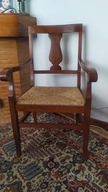 Maestosa e robusta sedia Cattedra 