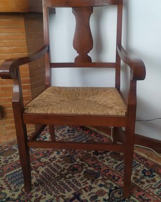 Maestosa e robusta sedia Cattedra 