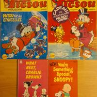 Fumetti Disney Picsou e Charles M.Schulz 