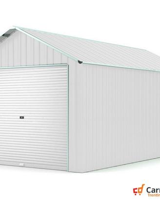 Capanno container box 360x762cm serranda bianco