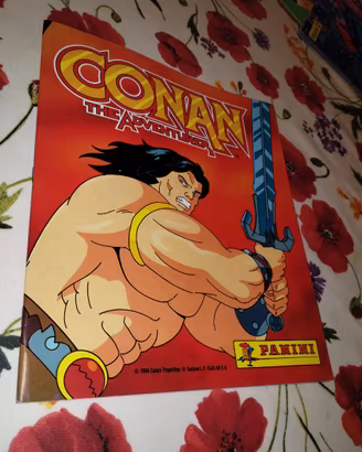 Album Figurine Conan The Adventurer 1994 Panini