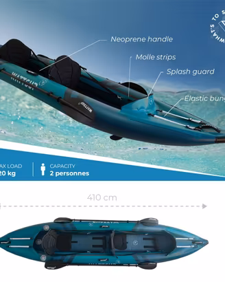 Kayak Gonfiabile Wattsup COD 2 post