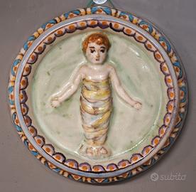Pinto Vietri – Placca ceramica vietrese Gesù
