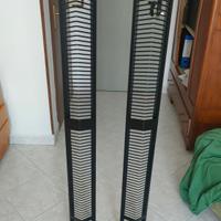 Coppia colonne porta CD in metallo – altezza 160 c