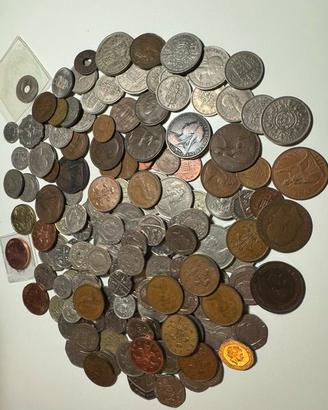 Lotto monete inglesi Regno Unito Colonie LME07