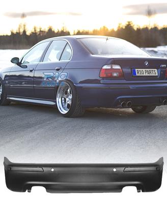PARAURTI POSTERIORE BMW E39 LOOK M5 PDC DOPPIA USC