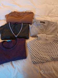 Maglioni e lupetto taglie S e M