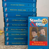 FILM VARI IN VHS DI STANLIO E OLLIO