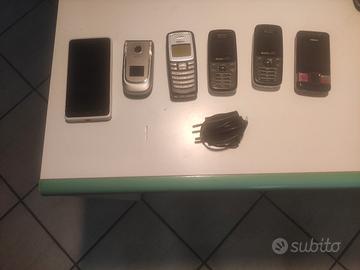 Lotto vecchi Cellulari 