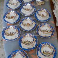 Antico servizio da tè "Vecchia Parigi" per 12