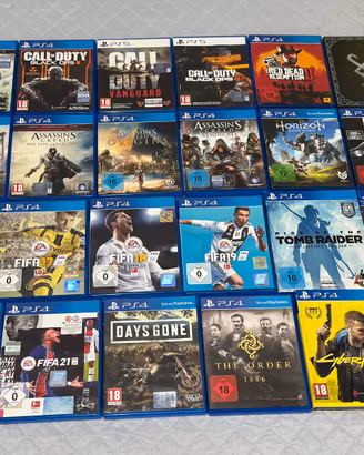 Giochi ps4 e ps5 come nuovi