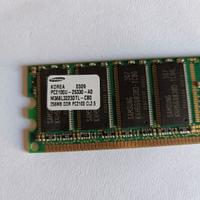 RAM Samsung PC2100U 256MB DDR CL2.5