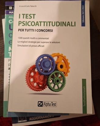 I test psicoattitudinali per tutti i concorsi