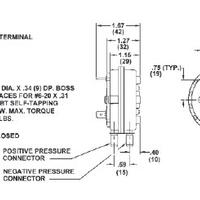 Pressostati fumi NUOVI per caldaia a gas