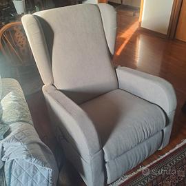 poltrona elettrica con roller system