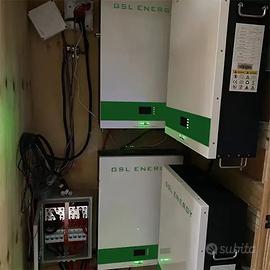 10kw impianto fotovoltaico 6kw kit batterie litio