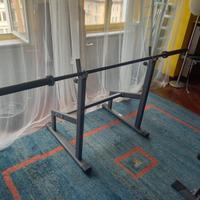 Set Bilanciere/pesi/panca