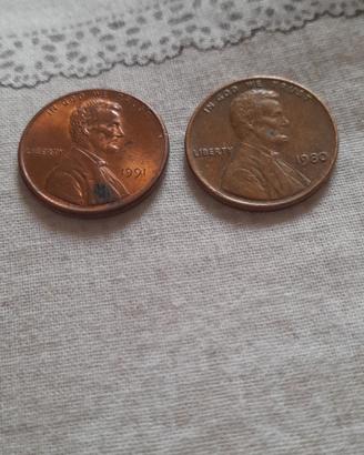 Monete penny americani
